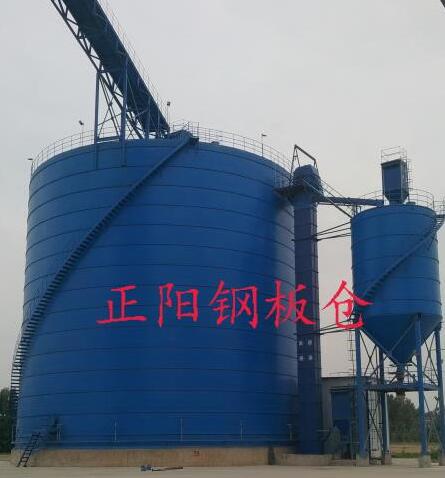 新龙镇大型矿粉钢板库