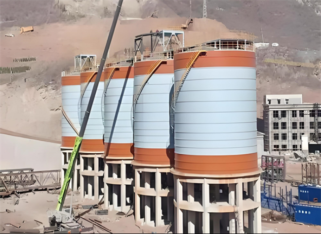 新龙镇高架钢板仓